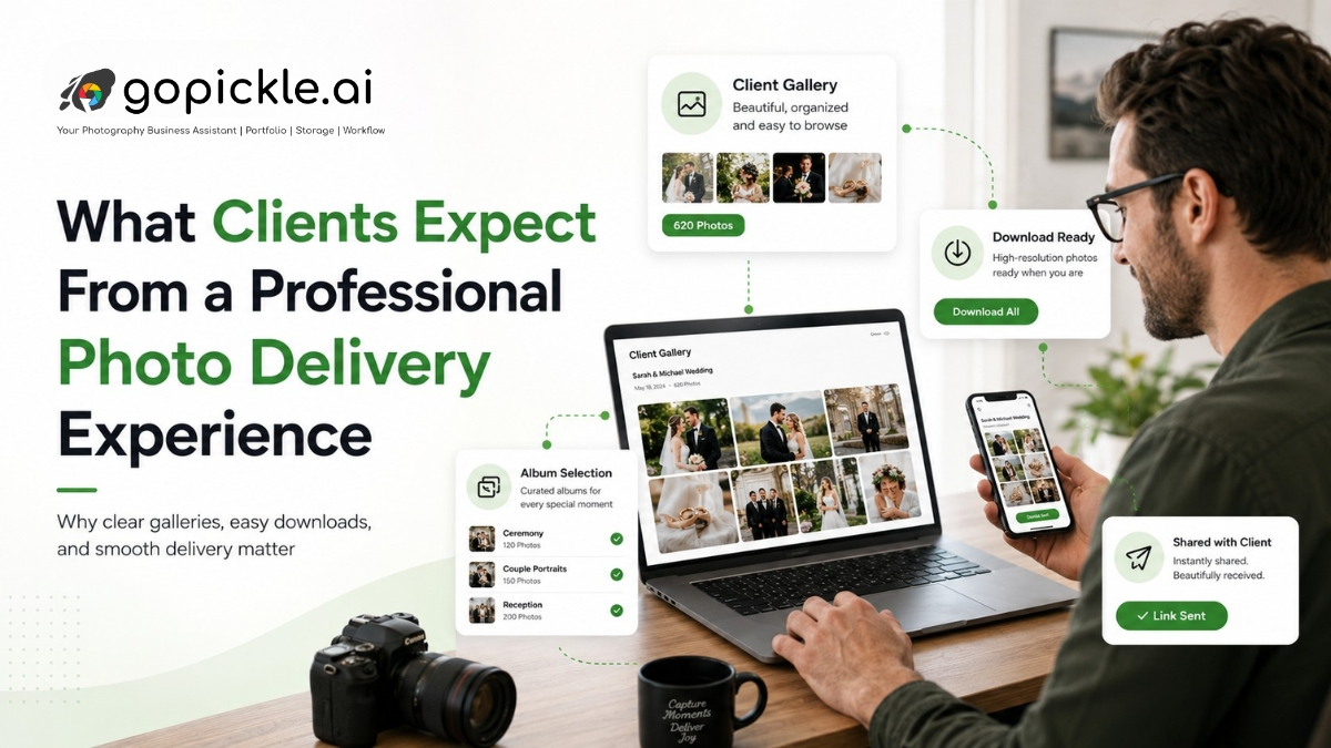 What Clients Expect From a Professional Photo Delivery Experience