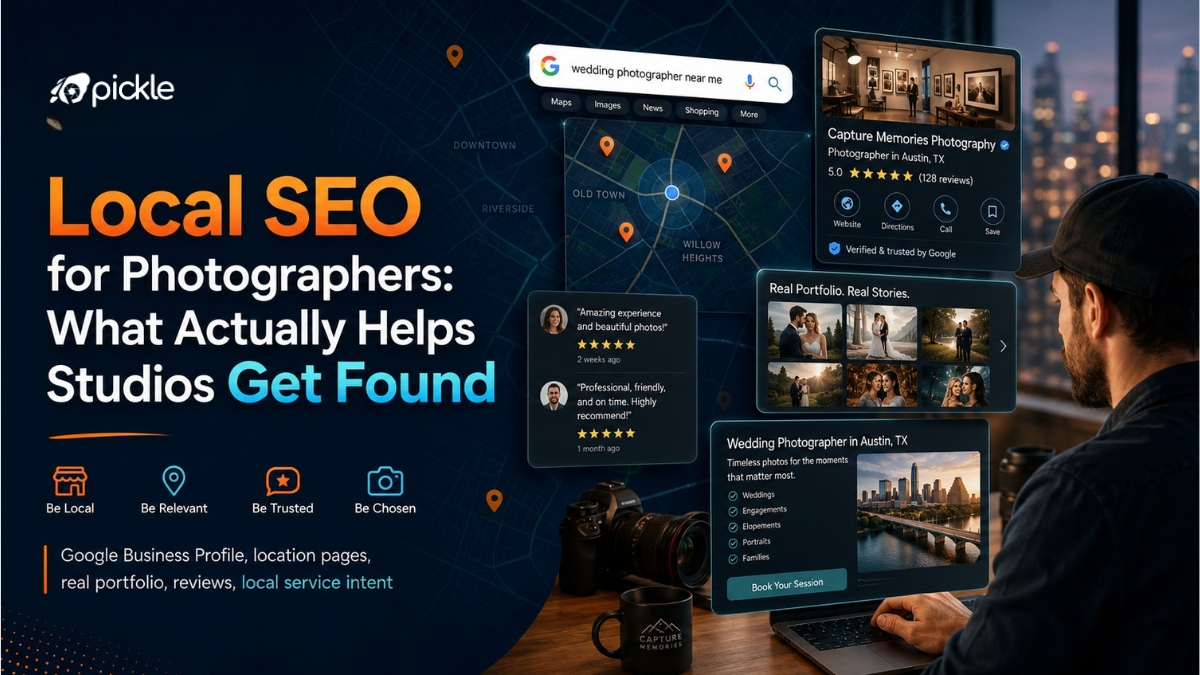 Local SEO for Photographers: What Actually Helps Studios Get Found