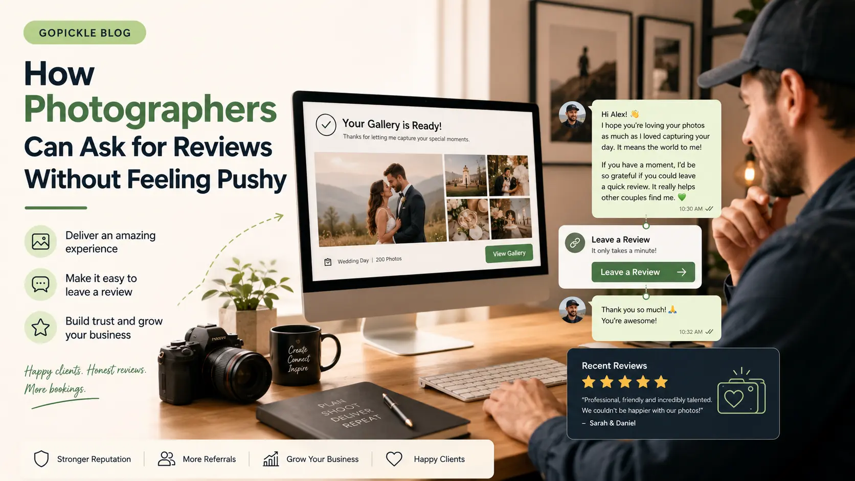 How Photographers Can Ask for Reviews Without Feeling Pushy