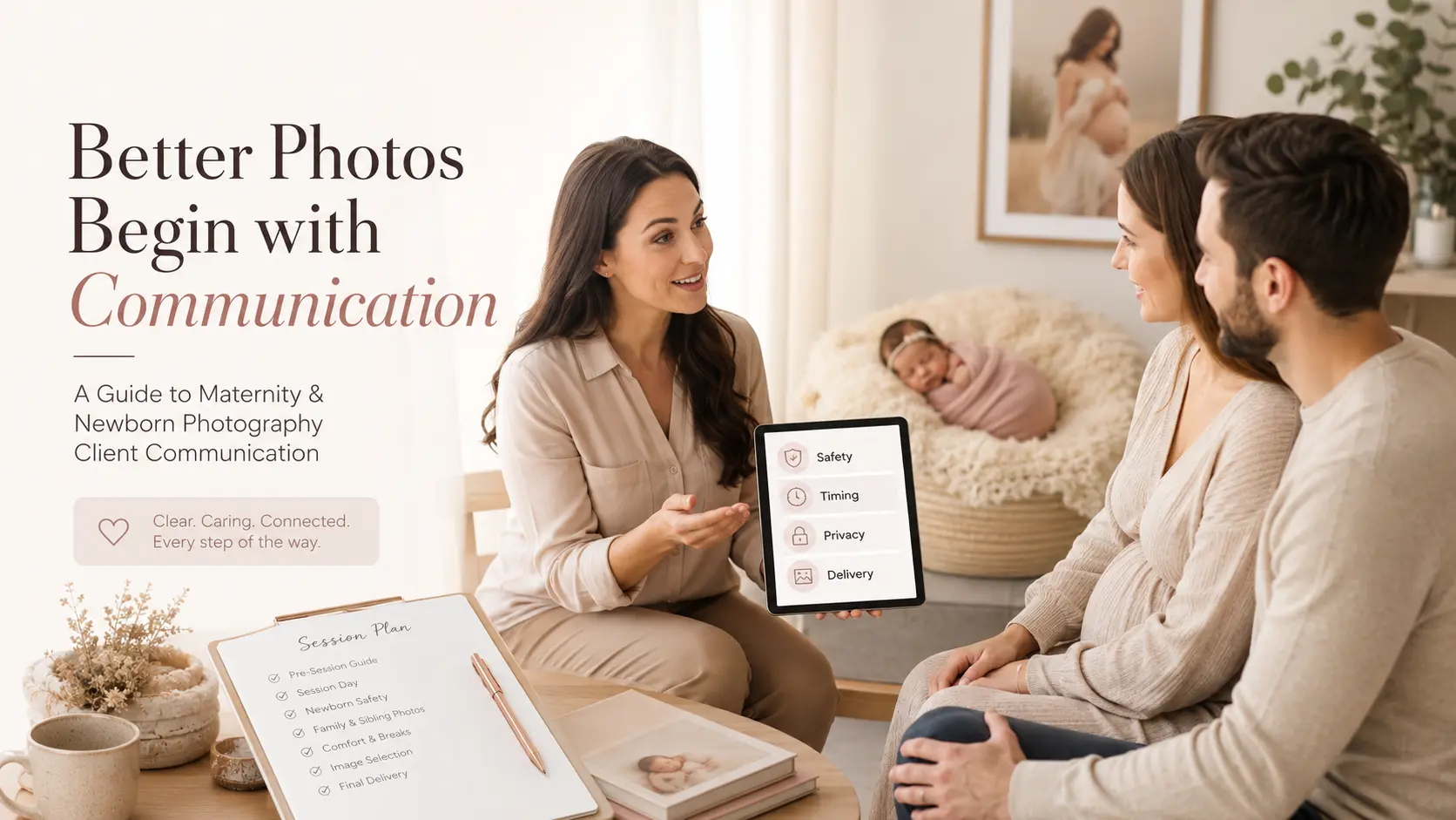 Maternity and Newborn Photography: Client Communication Tips