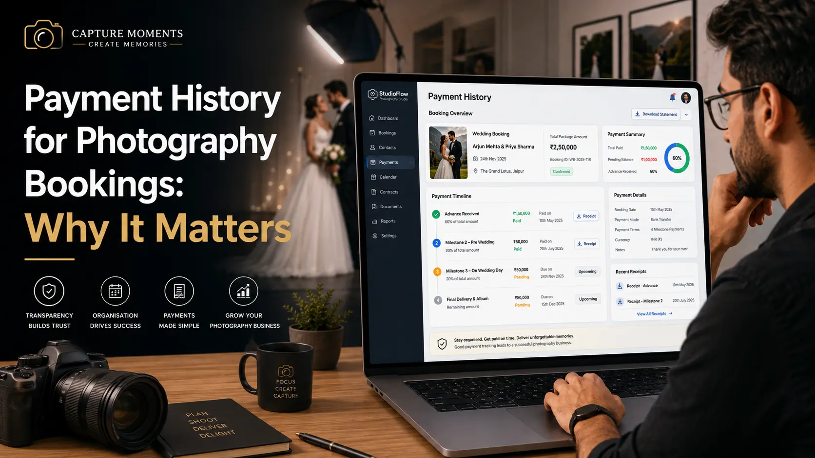 Payment History for Photography Bookings: Why It Matters