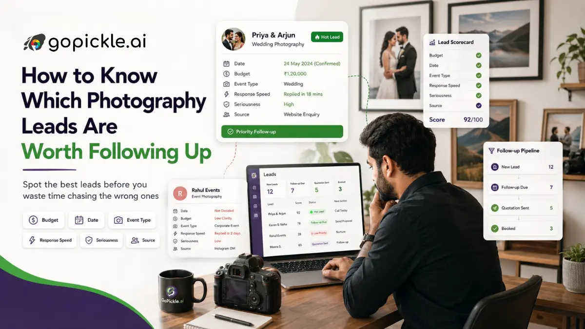 How to Know Which Photography Leads Are Worth Following Up