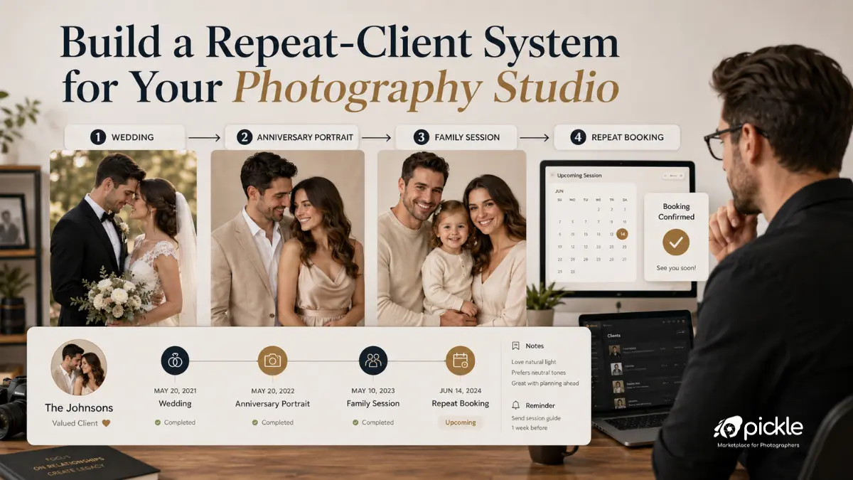 How to Build a Repeat-Client System for a Photography Studio