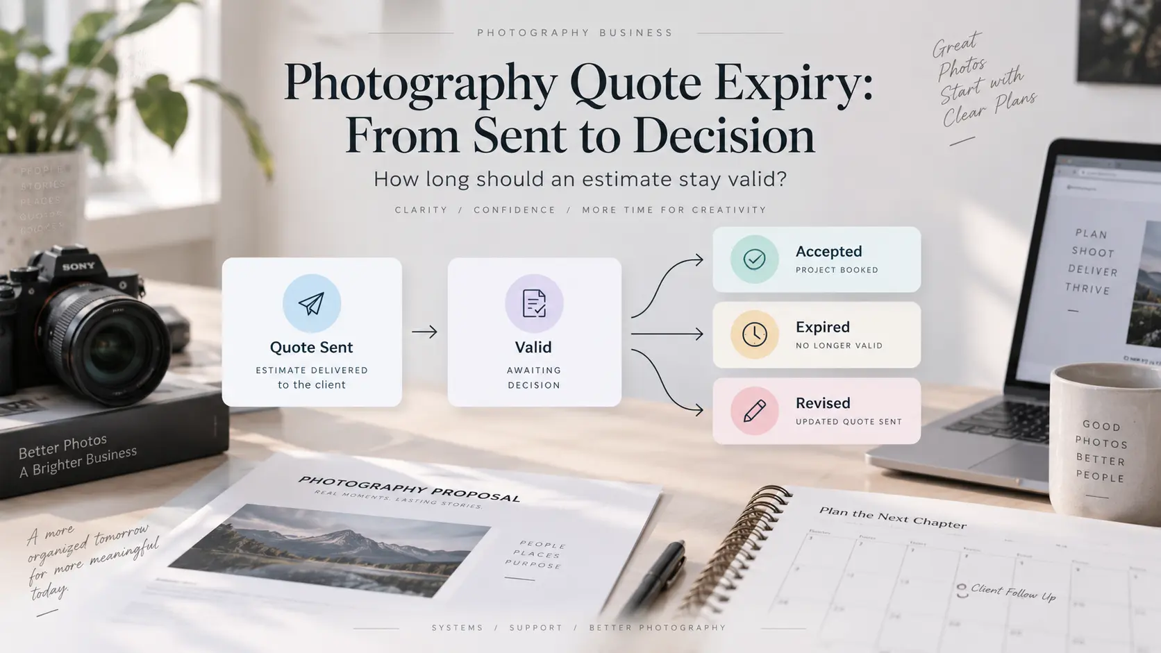 Photography Quote Expiry: How Long Should an Estimate Stay Valid?