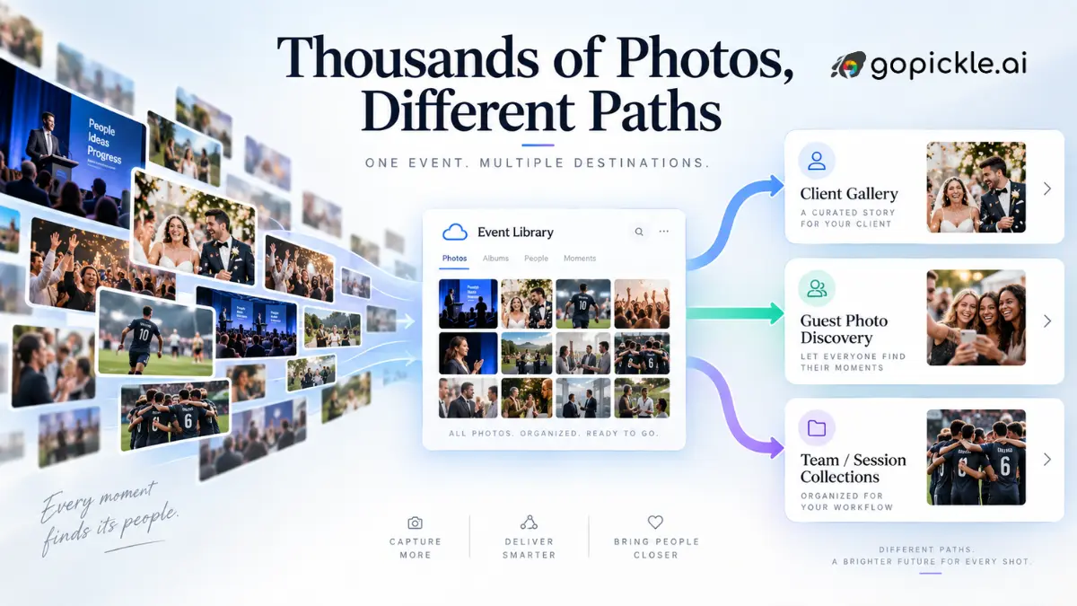 High-Volume Event Photo Delivery: Organize Thousands of Images Without One Giant Gallery