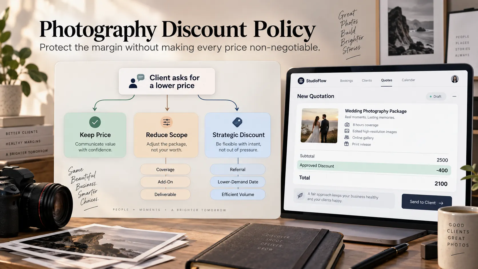 Photography Discount Policy: Protect Margin Without Sounding Inflexible