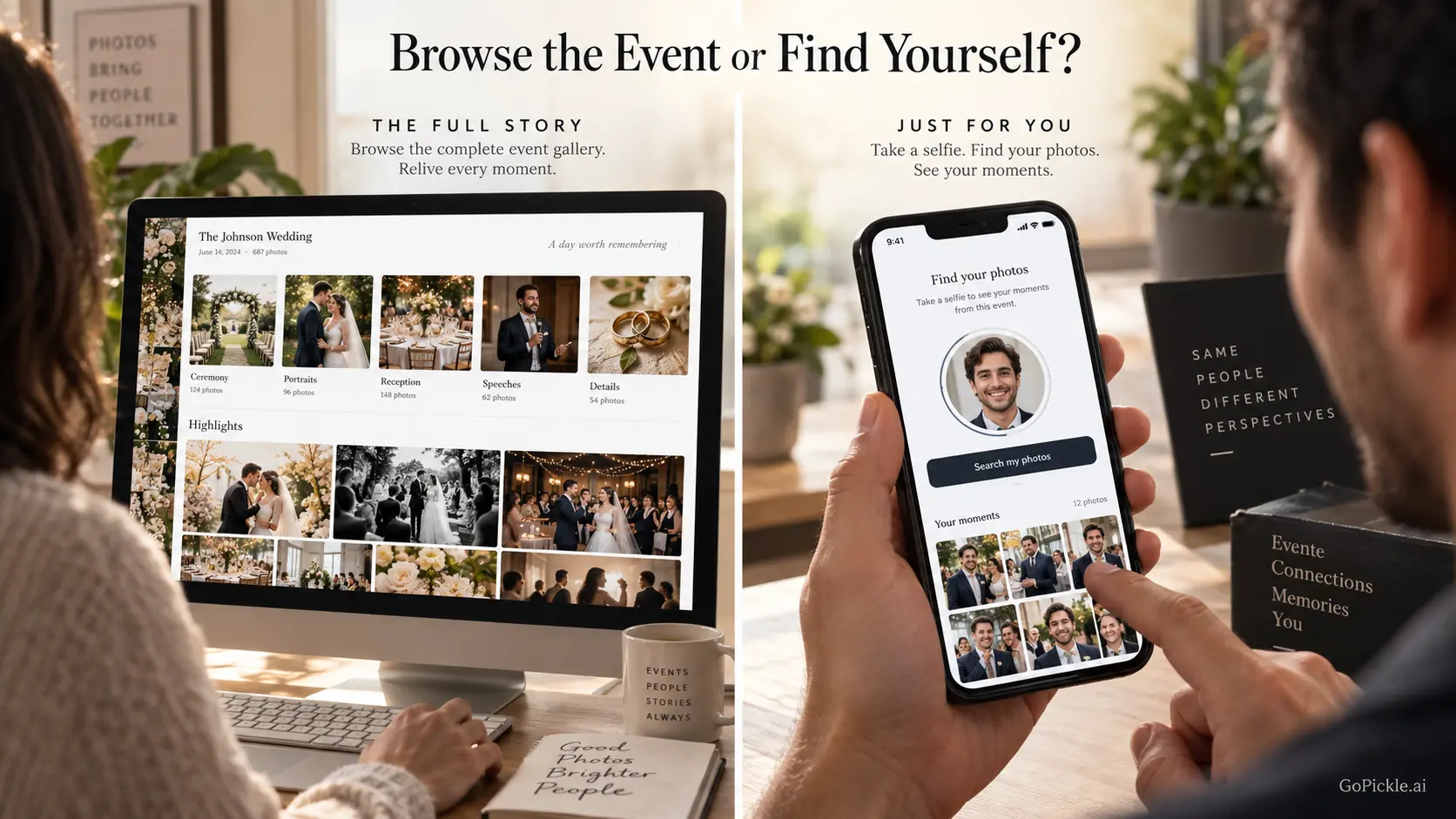 AI Face Recognition Gallery vs Standard Event Gallery: Which Delivery Model Fits the Job?