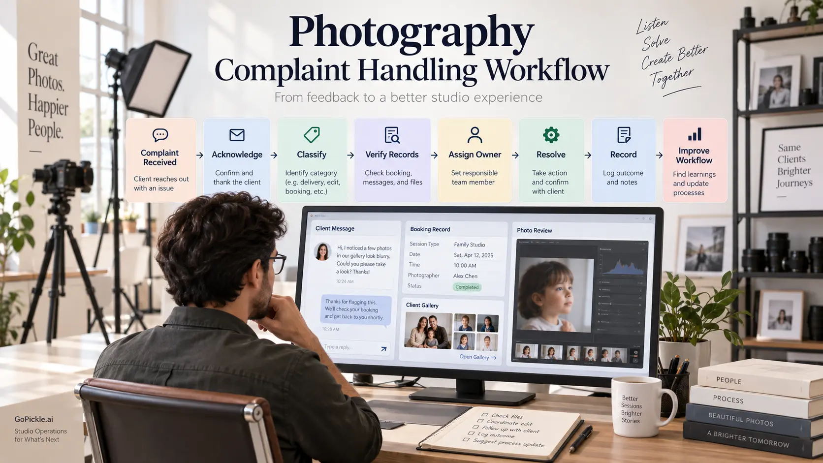 Photography Client Complaint Handling: A Studio Workflow for Delivery, Editing and Communication Problems